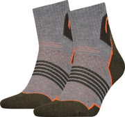 Head -  Hiking 2-pack Quarter Sokken - Grijs - 35-38