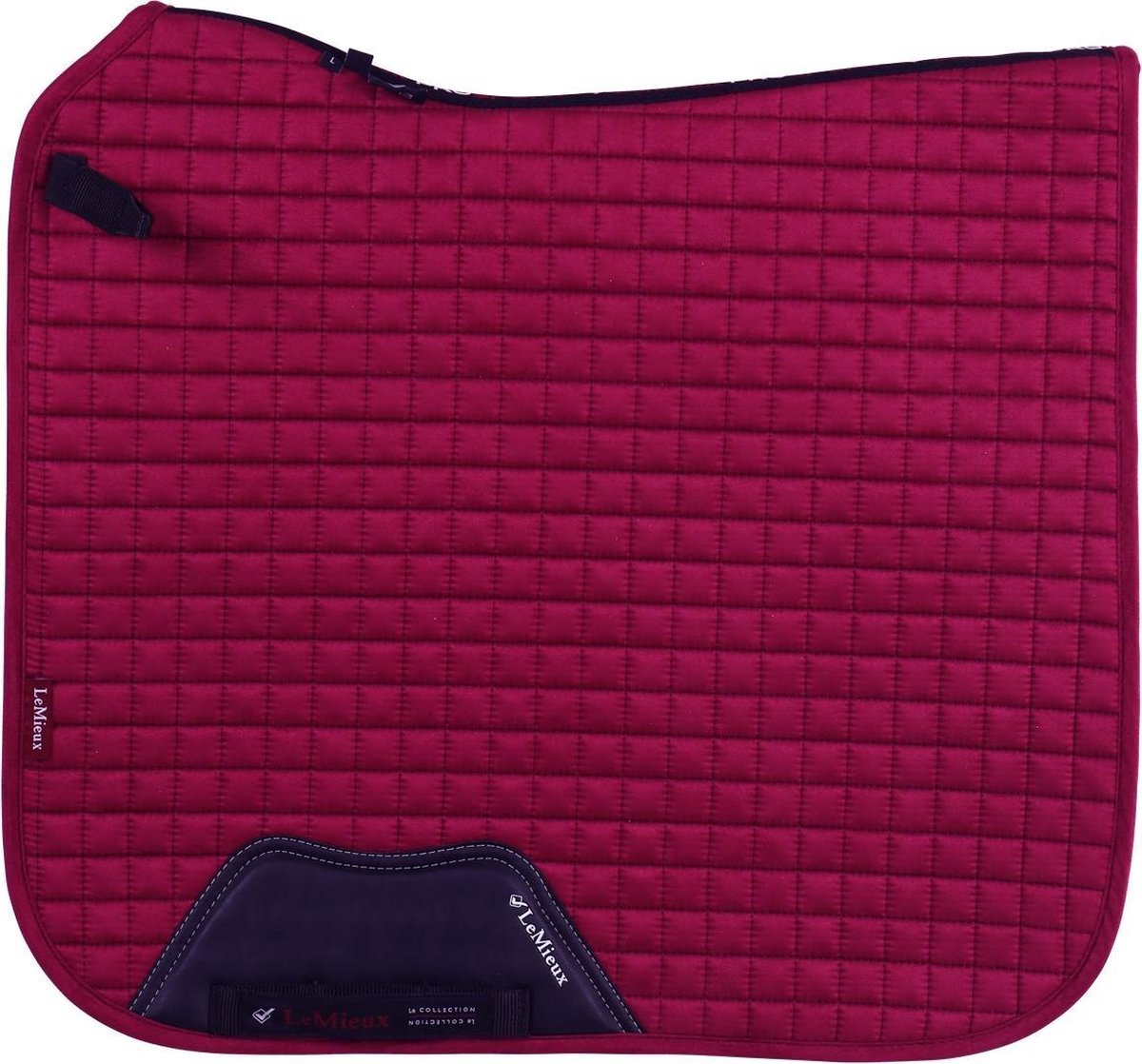 LeMieux Zadeldek Luxery Suede Dressage Square