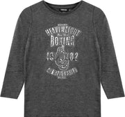 Vinrose - longsleeve Tako Box - zilver - maat 122/128