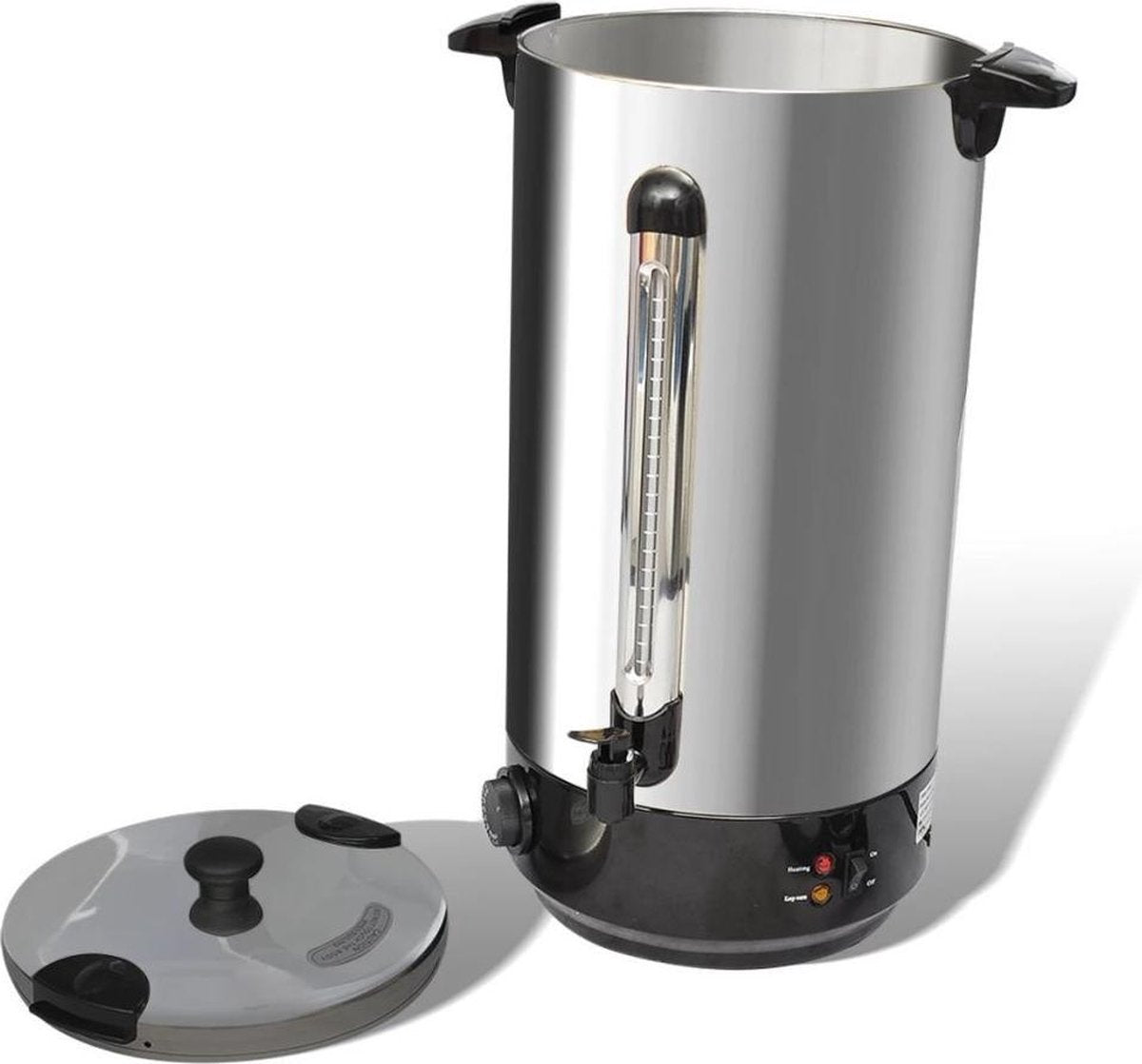 vidaXL - Decanteerkaraf Water/glühwein koker 25L 50175