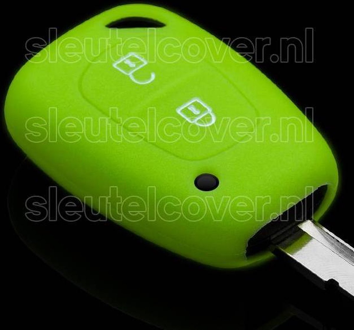 Nissan SleutelCover - Glow in the dark / Silicone sleutelhoesje / beschermhoesje autosleutel