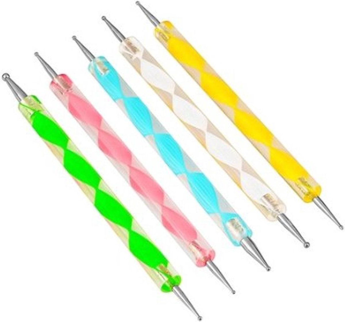 2st - Druppelpennen Nail art - 5 Stuks - Nail art tool - Heble - dagaanbieding - aanbiedingen