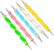2st - Druppelpennen Nail art - 5 Stuks - Nail art tool - Heble - dagaanbieding - aanbiedingen