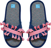 Siretessile Badslippers Dames Polyester Roze/blauw Maat 36-37