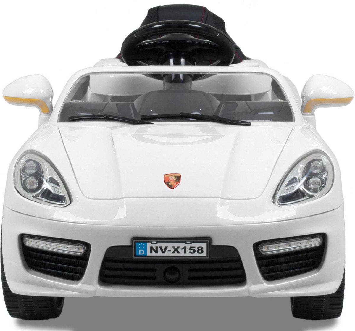 Kijana Speedster - Elektrische Kinderauto - Accu Auto - Sterke Accu - Afstandbediening - Wit