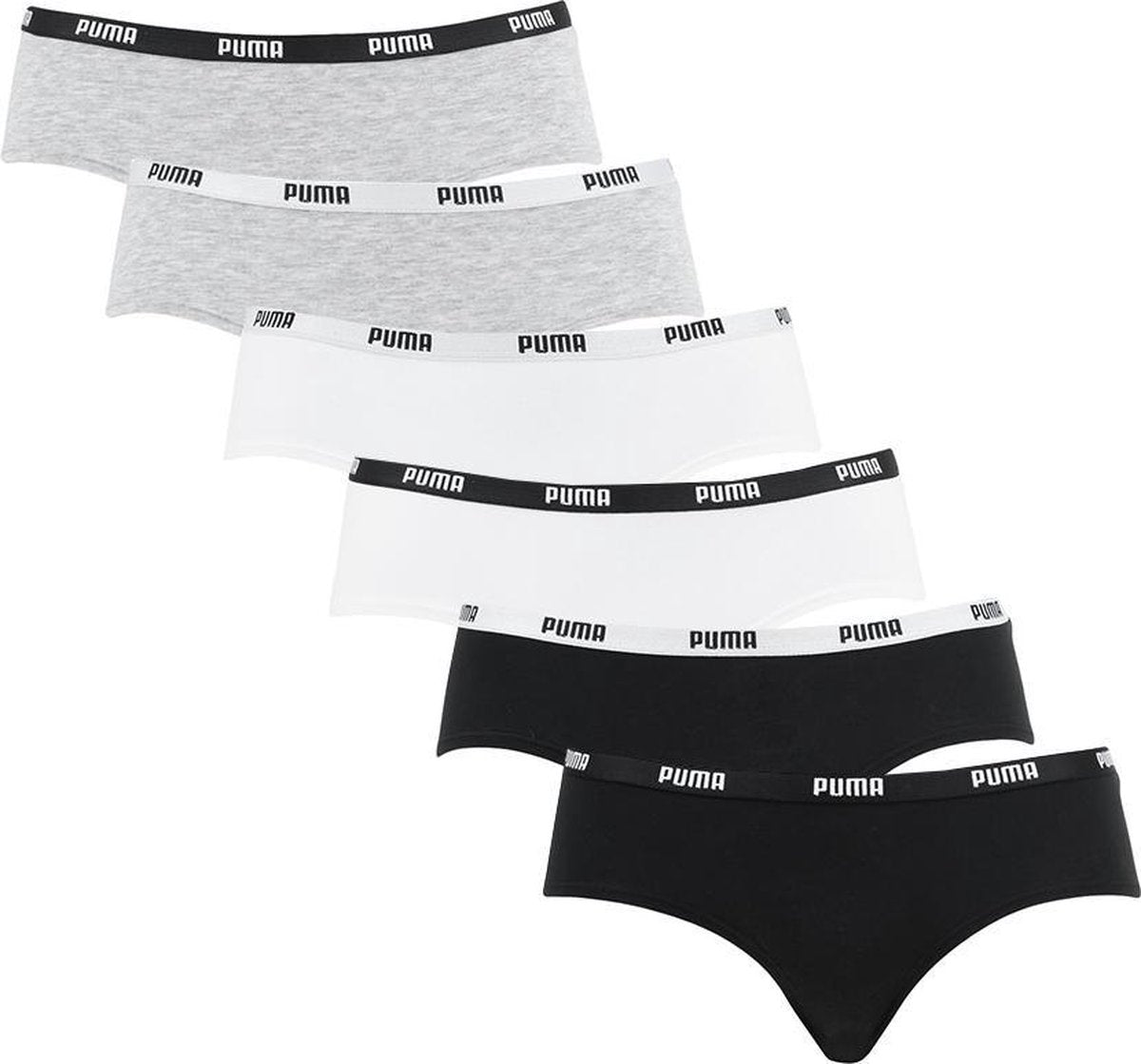 PUMA  HIPSTER Vrouwen 6P - Maat XL