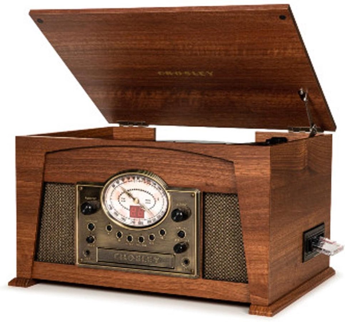 Crosley Medley Entertainment Center - Walnut