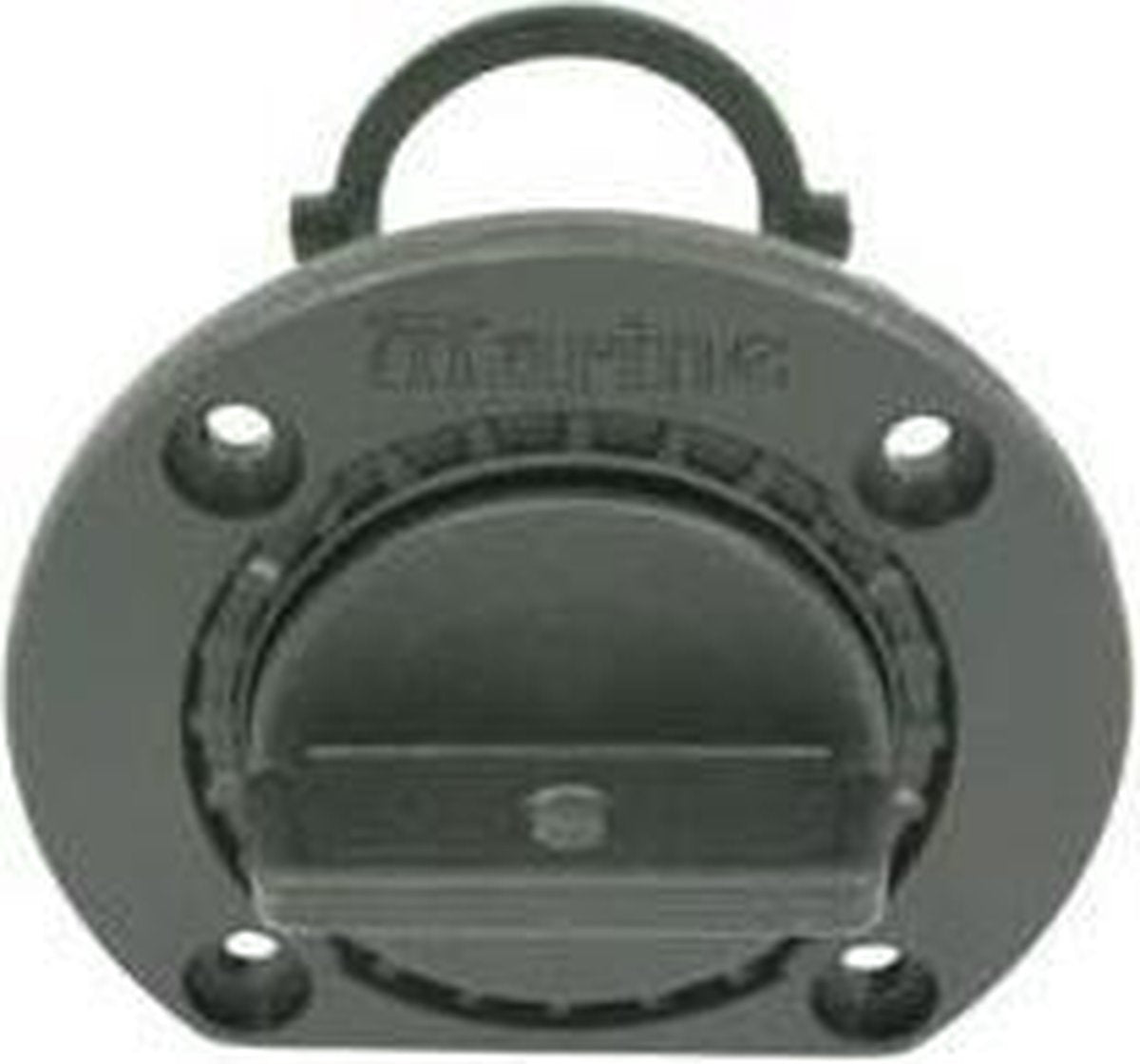 Aftapplug met stopcontact wit (GS30337)