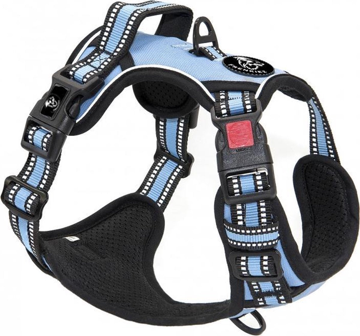 Frenkiez reflective no pull comfort dog harness