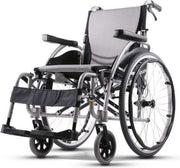 Ergonomische Rolstoel Opvouwbaar Grijs - 51 cm