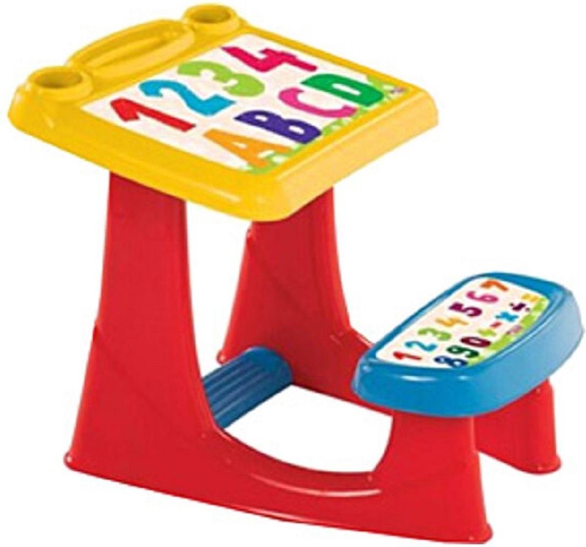 Dede-Kinder Tekentafel Bureau-Lichtgewicht-3+ jaar-70x54x57cm-Non toxic