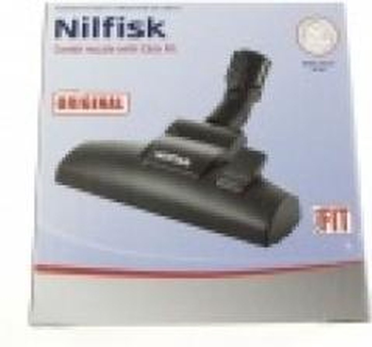 Combinatie vloerzuigmond clicksysteem met parkeerclip origineel stofzuiger Nilfisk 14857 v