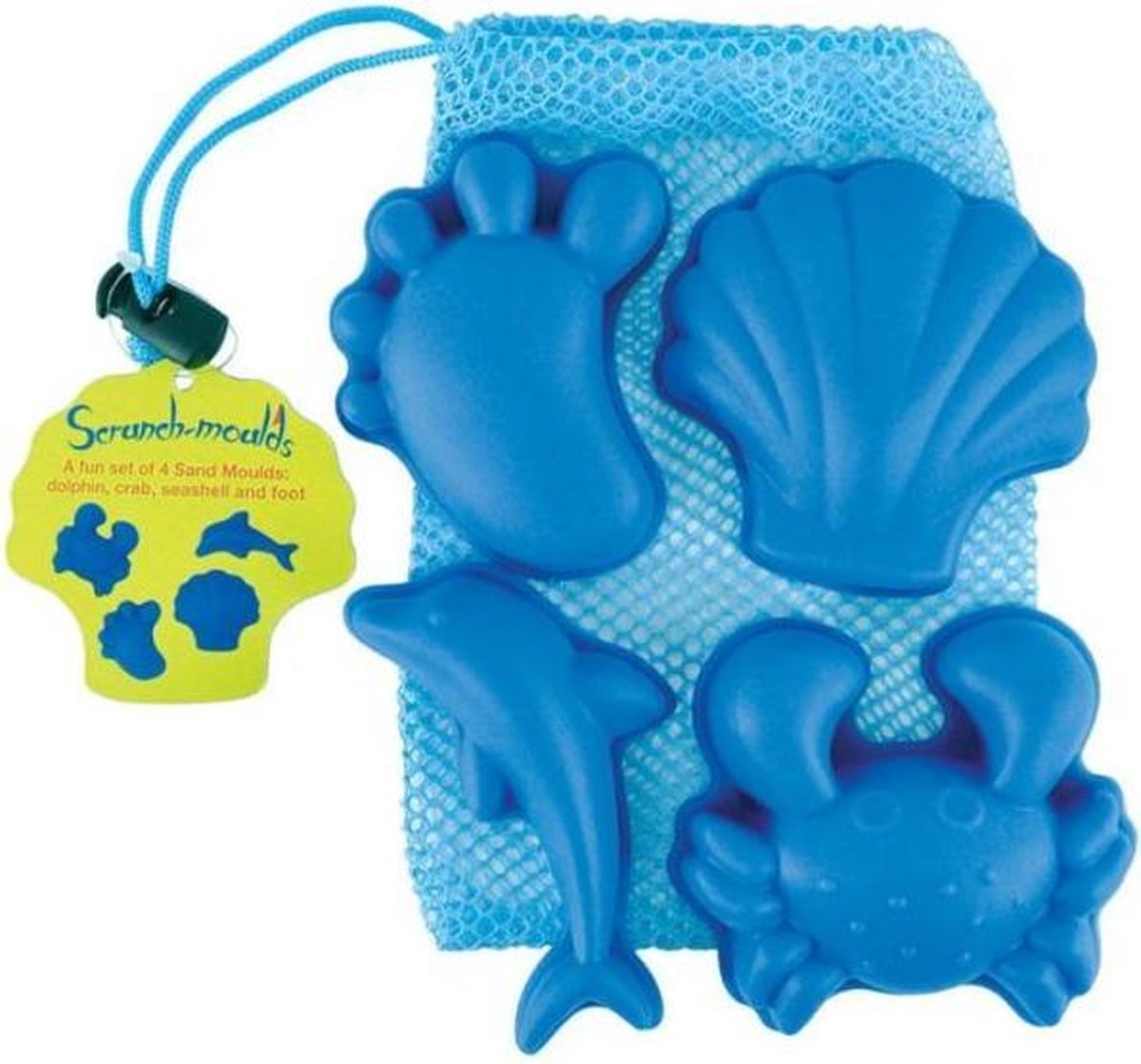 Scrunch moulds zandvormpjes