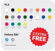 Polaroid Filament 3D Pen Box mit 20 PLA Farben+2 Deluxe Silk