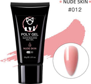 Elvi Polygel 30ml Nude - Nagelverlenging - UV/Led nagel poly gel kleur Nude skin-Quick Extension
