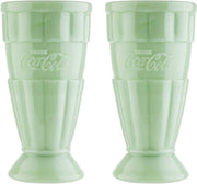 Coca-Cola Jadeite Glass Malt / Milkshake Cup 0