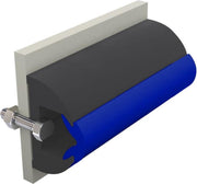 Stootlijst SET HARO5034 20 Mtr Antraciet met Blauwe Bies
