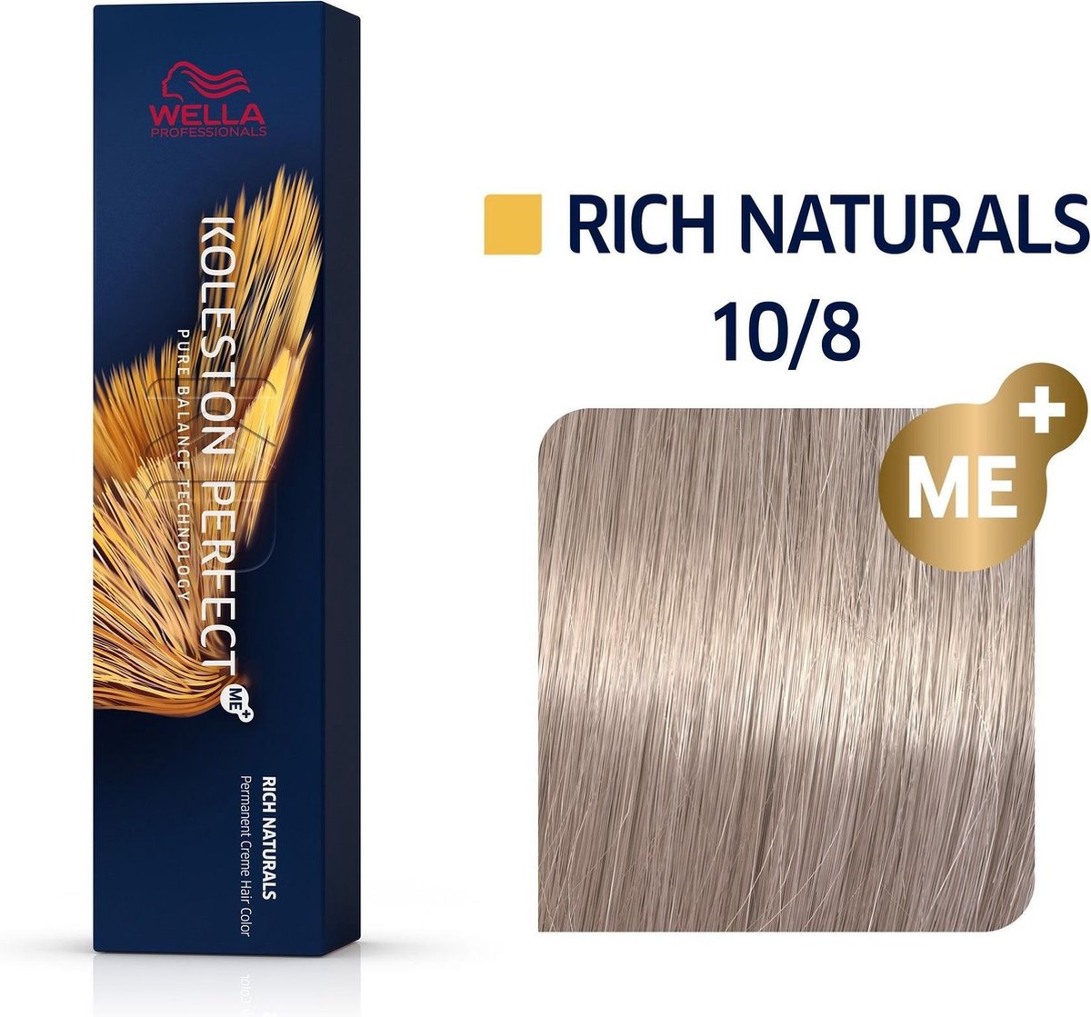 Wella Haarverf Koleston Perfect Me+ Permanent Creme Colour 10/8 Lightest Blonde Pearl