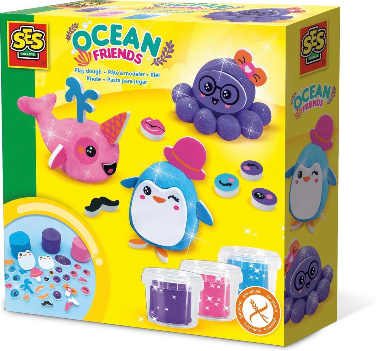 SES 00435 Klei - Ocean Friends kleiset - knutselen voor kinderen
