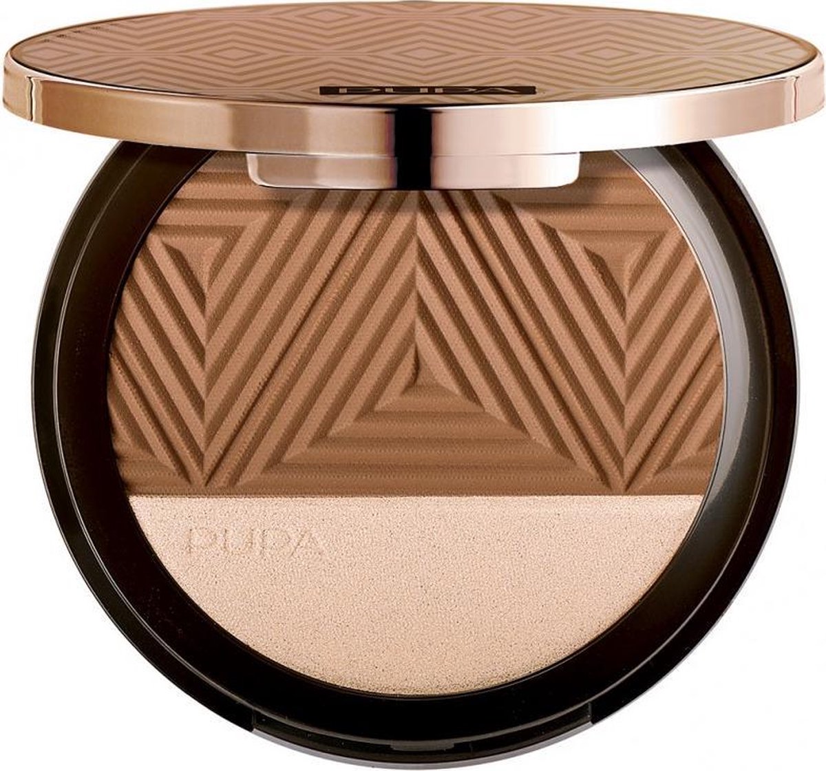 Pupa Milano savanna bronze & highlighter nr 001 - Golden sand