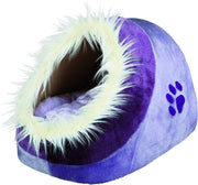 knuffelzachte kattenmand Minou Paars
