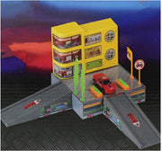 Gearbox Garagespeelset 14-delig Geel