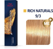 Wella Haarverf Koleston Perfect Me+ Permanent Creme Colour 9/3 Very Light Blonde Gold