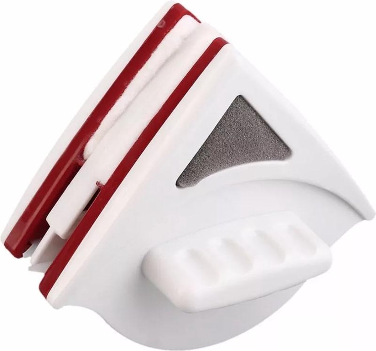 Magnetische window cleaner- glas cleaner borstel- ruitenwisser- dubbelzijdig magneet - Raamreiniger- rood