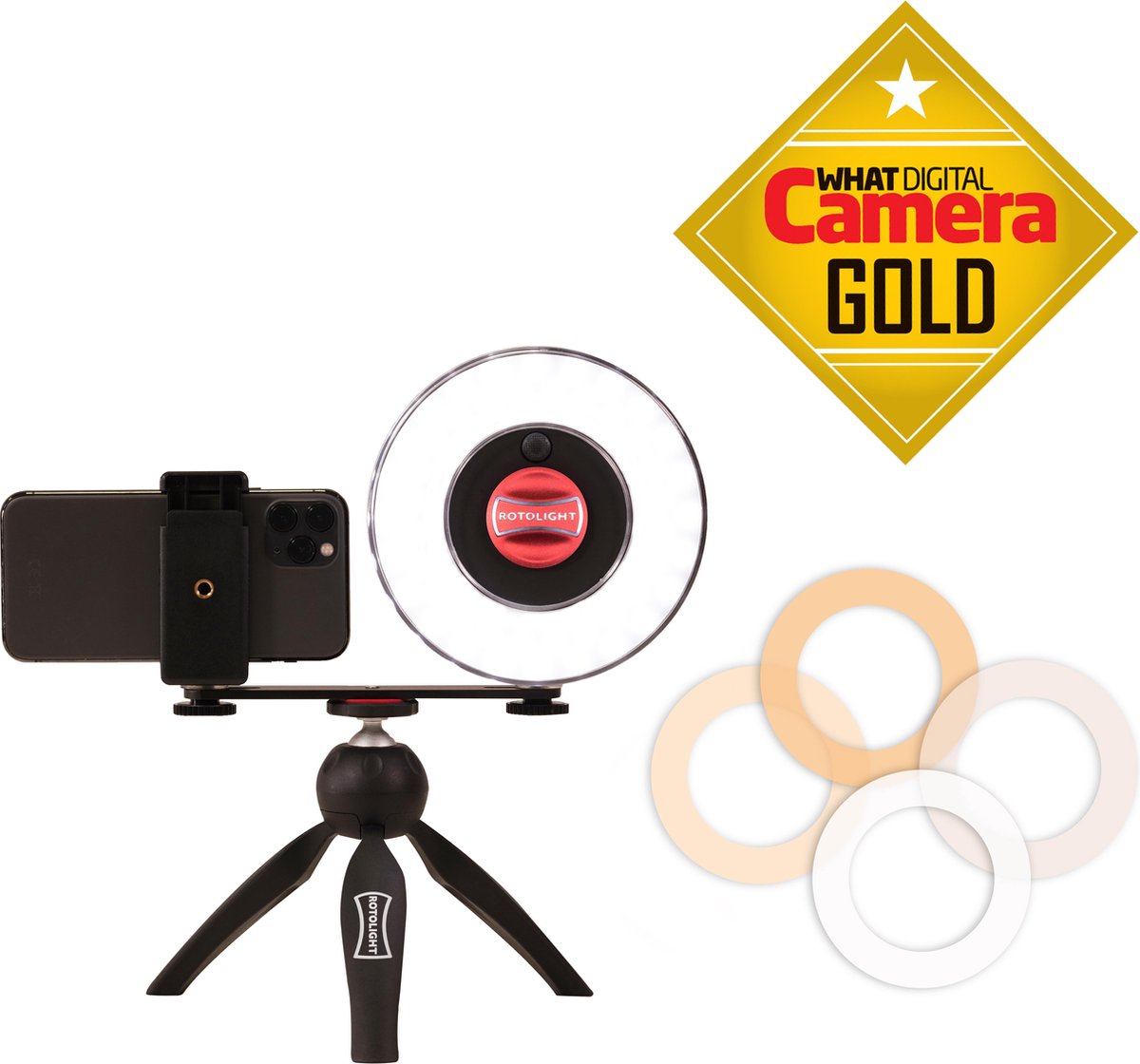 Rotolight Ultimate Vlogging Kit - Geweldig zacht licht en sprankelende ogen!