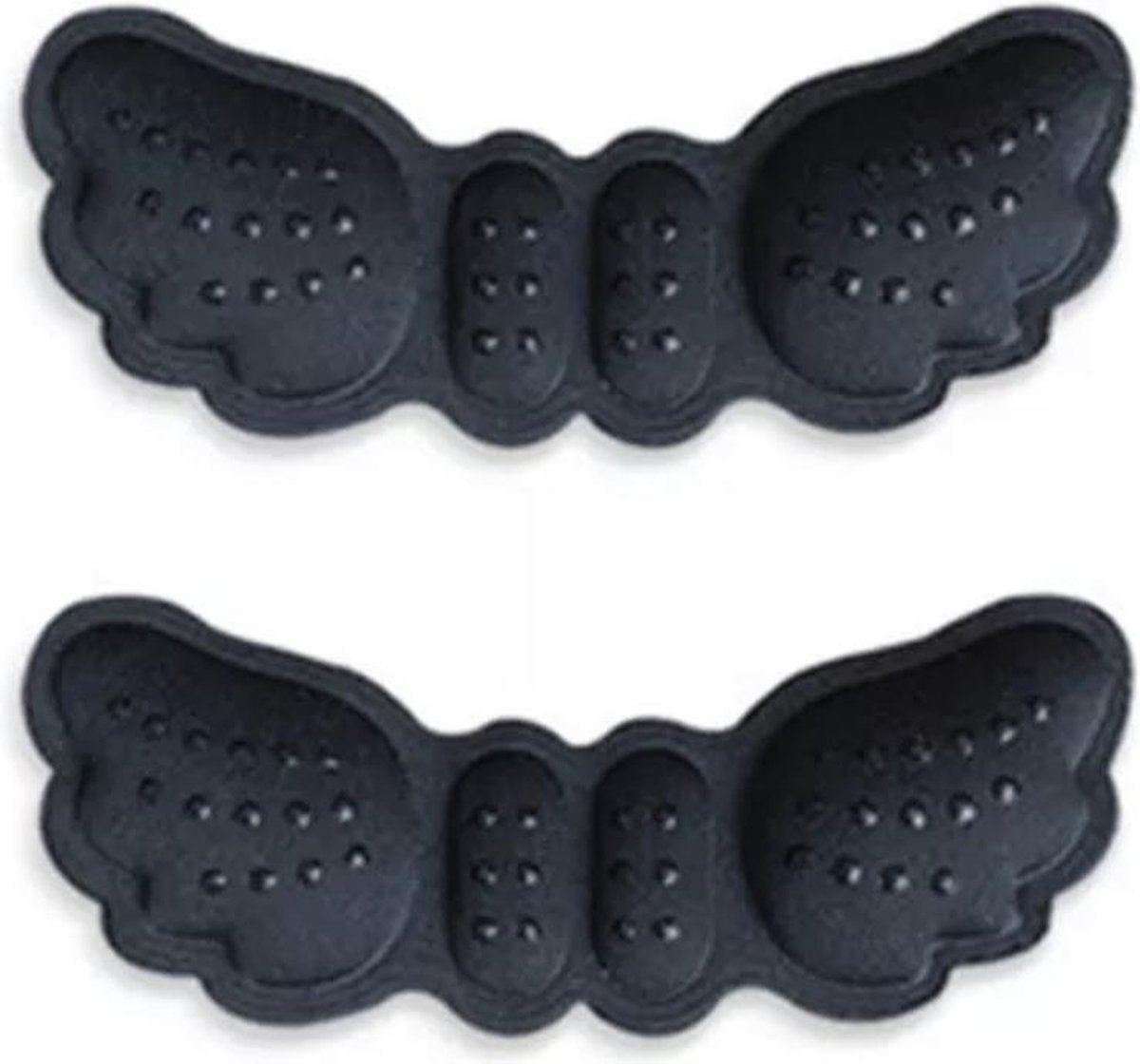 CHIBAA ZWART Hielbescherming | Set van 2 stuks |Hielkussen |Optimaal Comfort |Hiel Beschermers Tegen Blaren | Sneaker blaarstickers | Hakken beschermers| High heels | Protection sticker | Protectie hielkussen - 6mm dik