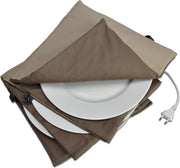 Solis Maxi Gourmet Bordenwarmer 865  Ø 32cm - Taupe/Antraciet