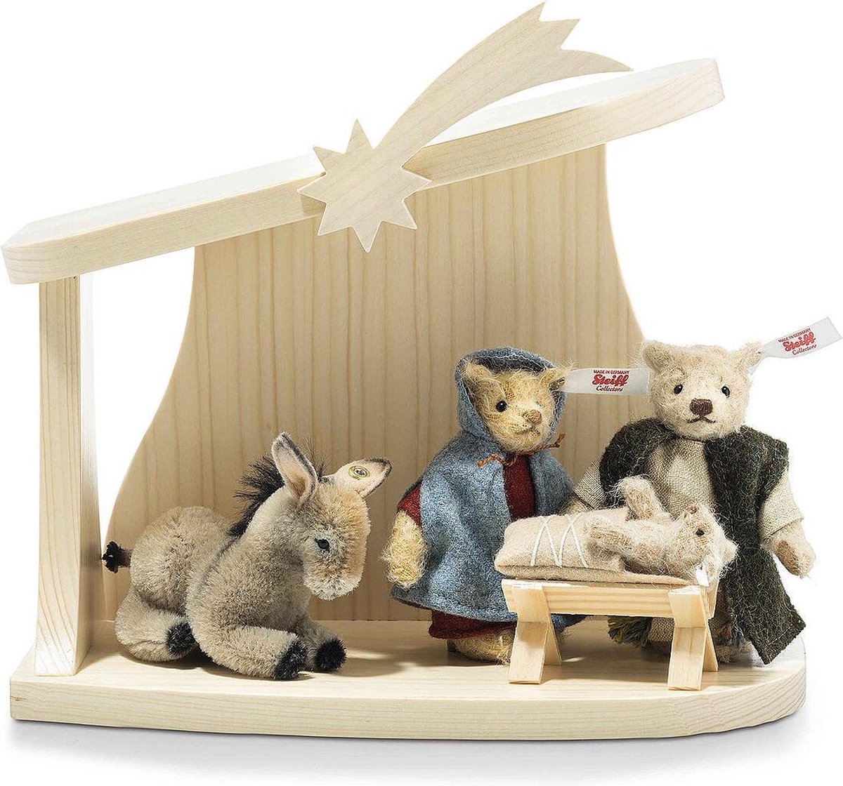 Steiff Nativity scene set (incl. Donkey