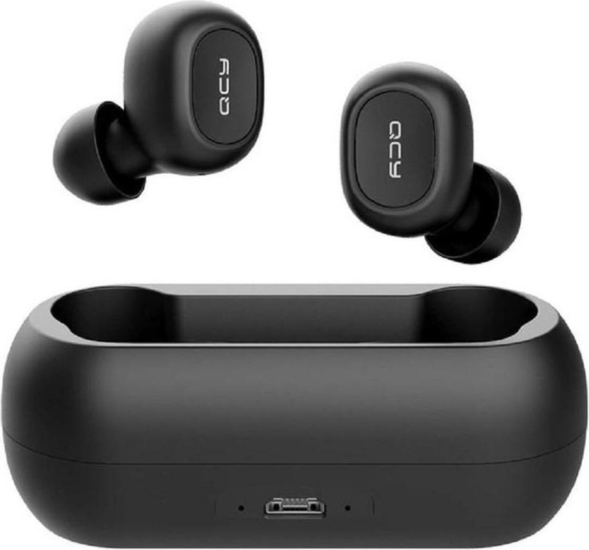 QCY T1C Volledig draadloos In-Ear oordopjes (ZWART)  | Bluetooth 5.0 | Meer dan 20 uur gebruik