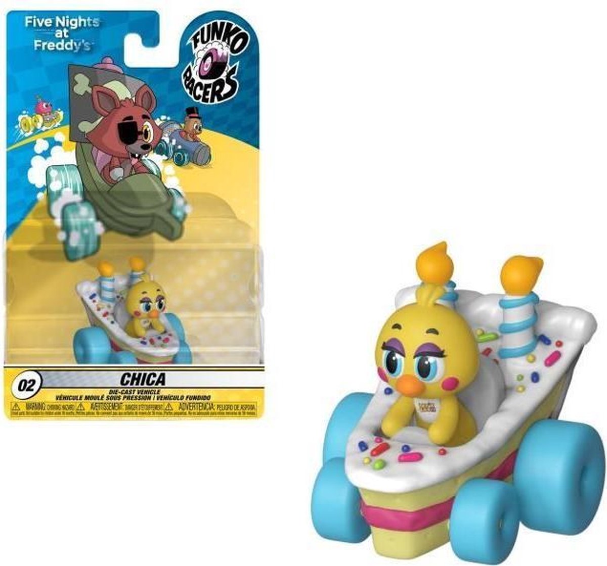 Beeldje Funko Super Racers: Five Nights At Freddy's: Chica