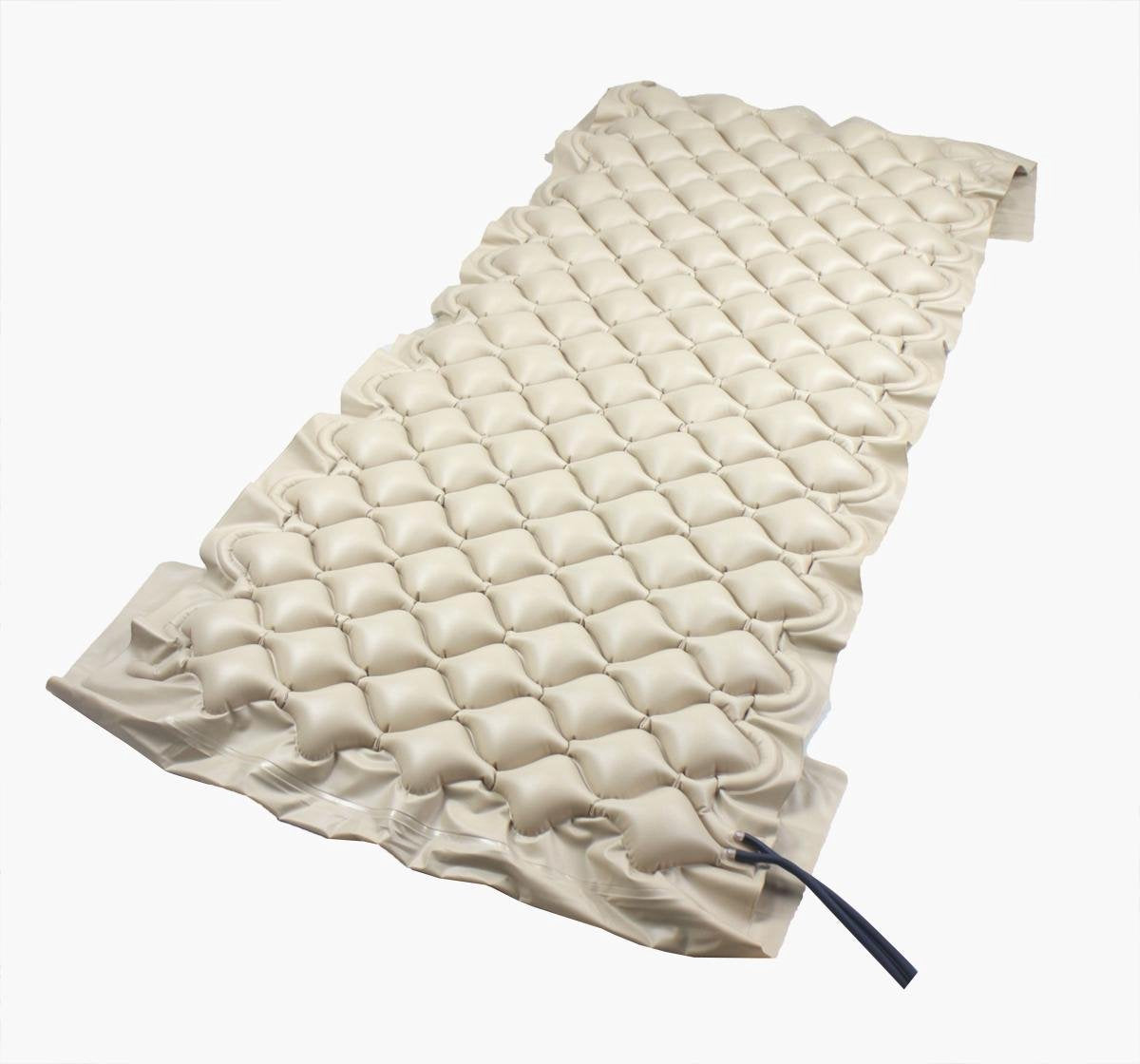OBBOmed - Luchtdruk matras - compleet met pomp - om doorliggen te voorkomen - onnodig pijnen - en verwondingen - bij langdurig liggen - 205 x 89cm - MA 6100