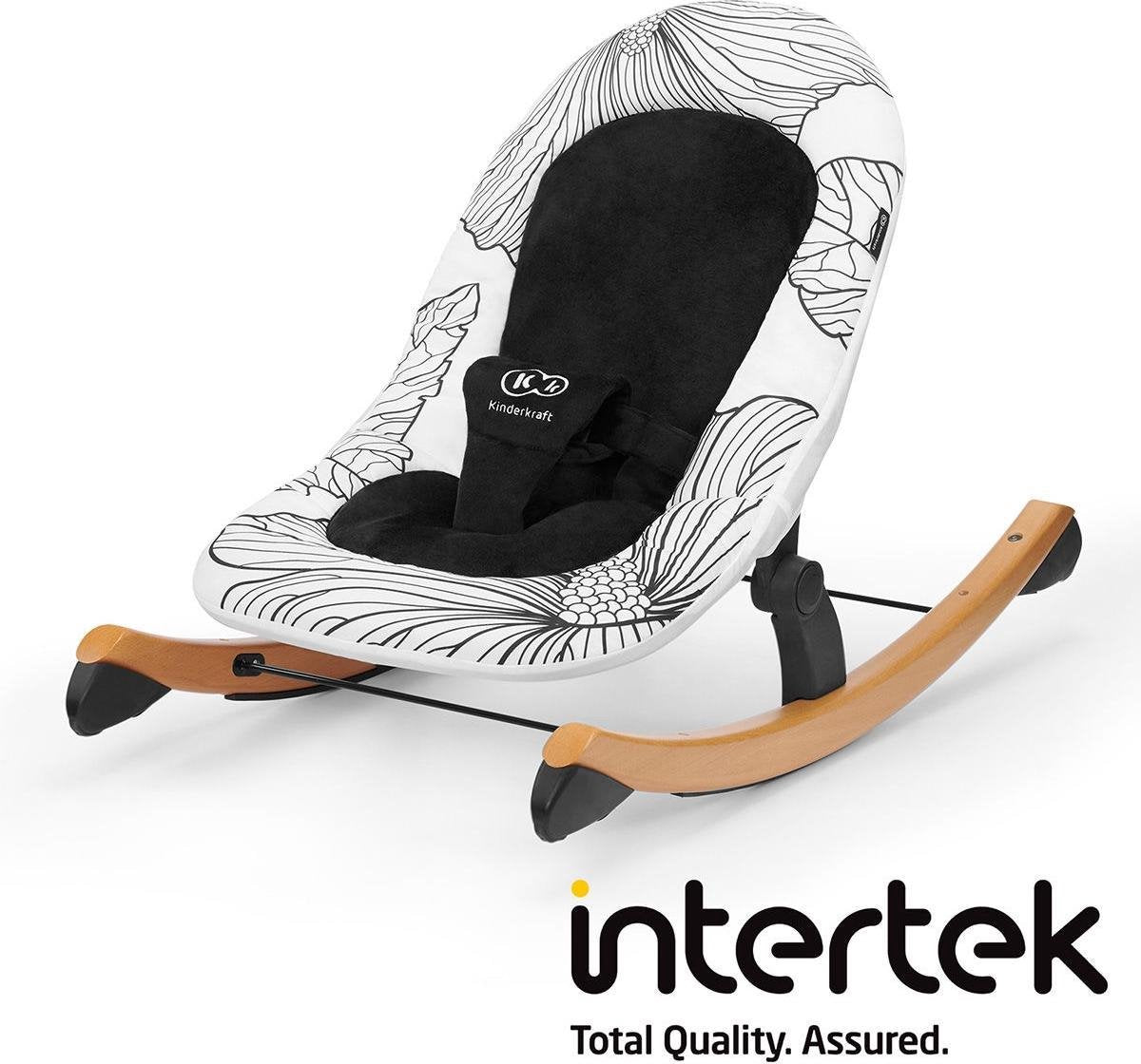 Kinderkraft Wipstoel - schommelstoel Finio Black & White
