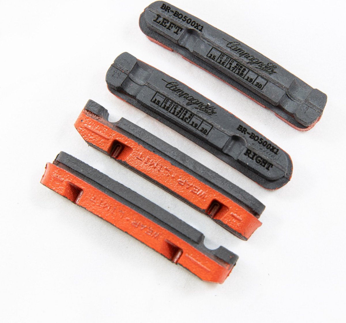 Campagnolo Carbon Remblokken 4 Stuks - Shimano Passing