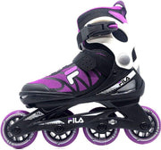 Fila Inlineskates - Maat 28-32 - Unisex - roze/zwart/wit