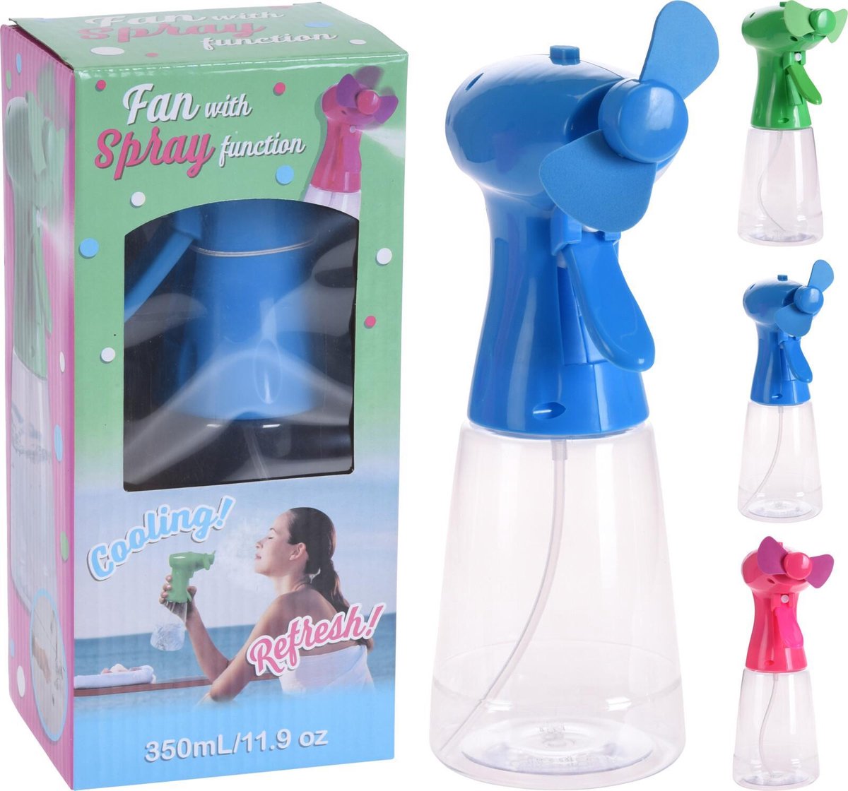 L28 Waterverstuiver ventilator 3 ass