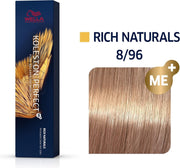 Wella Haarverf Koleston Perfect Me+ Permanent Creme Colour 8/96 Light Blonde Cendre Violet