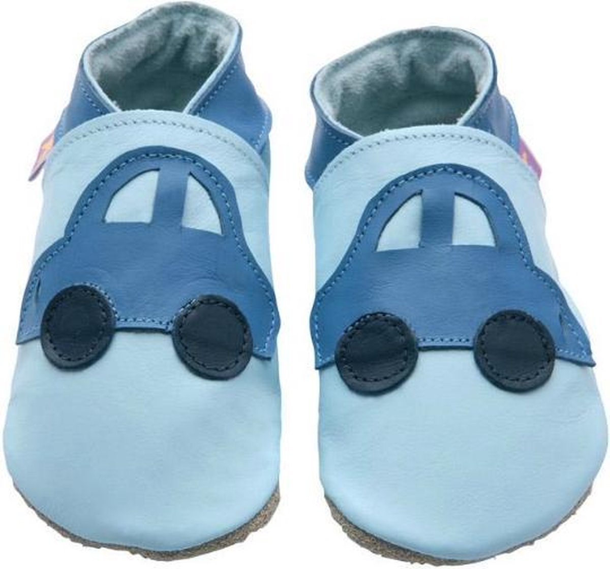 Starchild babyslofjes car baby blue