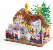 Diamond Painting "JobaStores®" 3D Tafereel 002 Eenhoorns