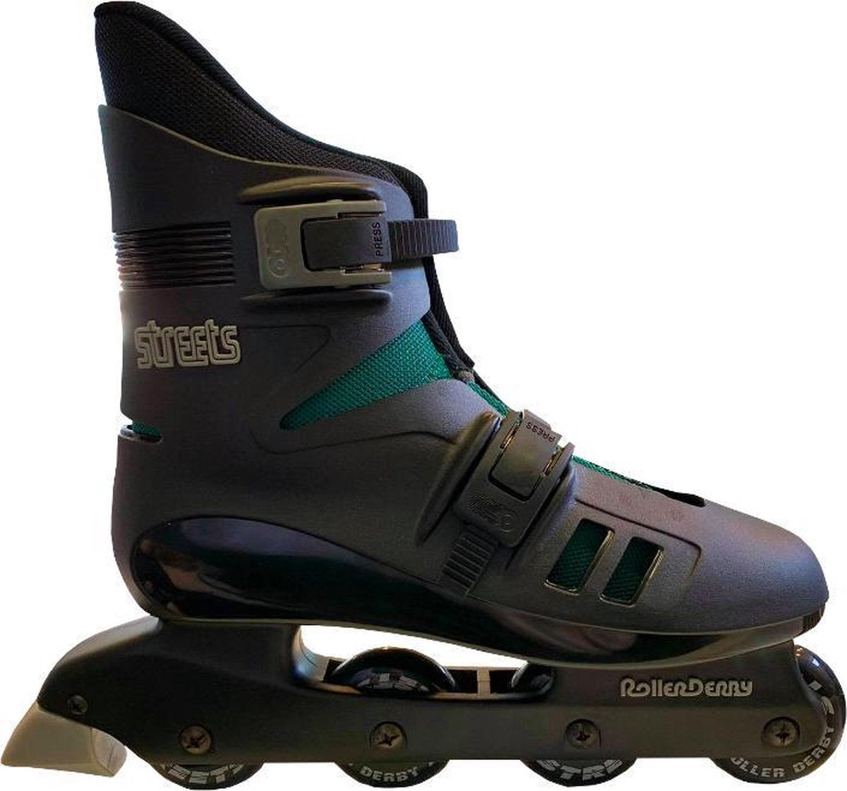 Roller Derby STREETS - Inlineskates - Zwart - Maat US 9