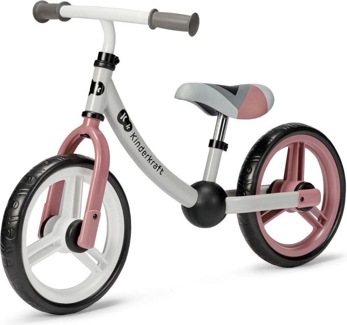 Kinderkraft Loopfiets 2way next Rose Pink