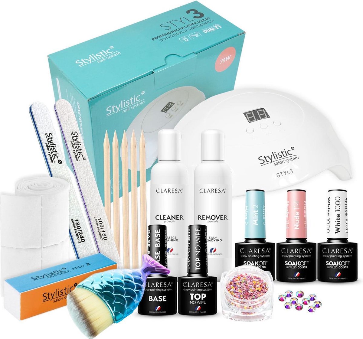 Claresa UV / LED Maxi Set Compleet