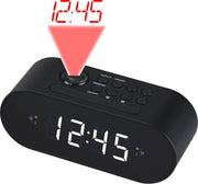 Denver CRP-717 - Wekkerradio met projectie - Zwart