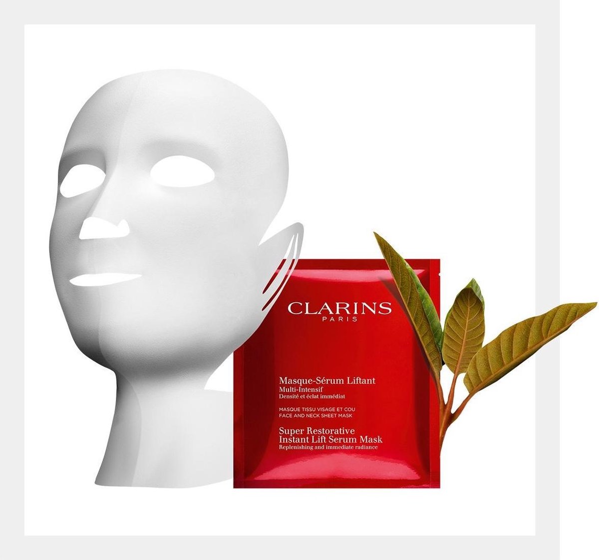 Clarins Multi-Intensive Masque-Sérum Liftant Masker - 5 stuks - Gezichtsmasker