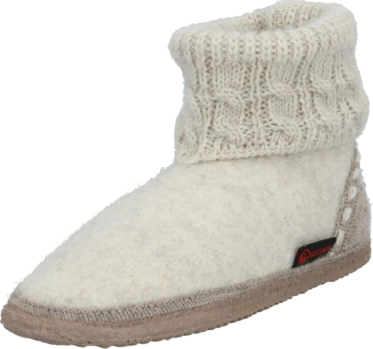 Giesswein Freiburg Beige Pantoffel