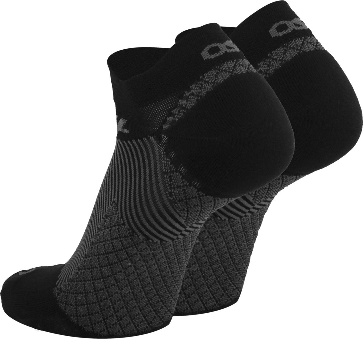 OS1st FS4 Hielspoor footies - Zwart