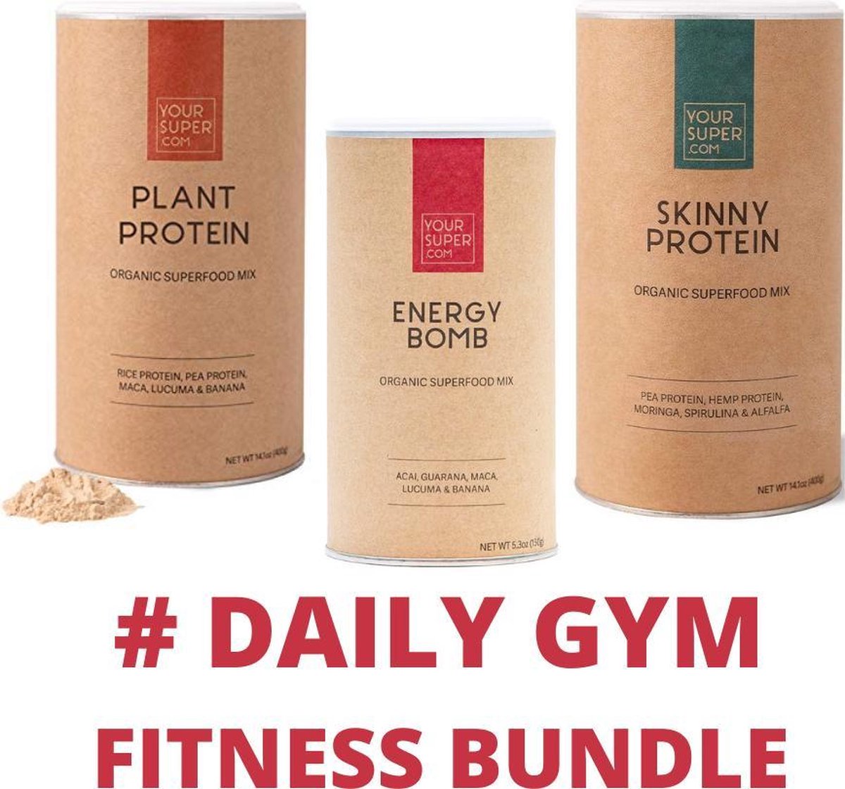 Your Super - DAILY GYM FITNESS BUNDLE - Creating the best of yourself